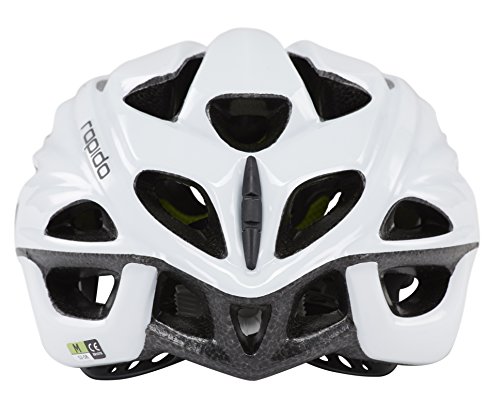 Kask Rapido - Casco para Bicicleta de Carretera, Color Blanco, Talla L (59-62 cm),Talla L (59-62 cm)