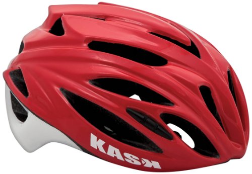 Kask Rapido - Casco para Bicicleta de Carretera, Color Rojo, Talla M (48-58 cm),Talla M (48-58 cm)