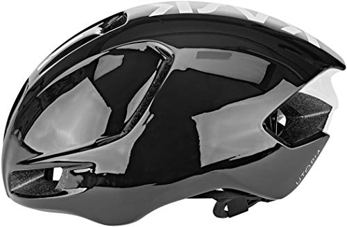 Kask Utopia - Casco de Bicicleta para Adulto, Unisex, Color Negro y Blanco