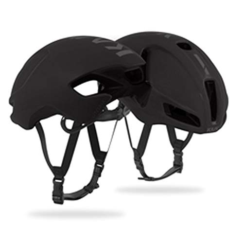 Kask Utopia Casco de Bicicleta, Unisex Adulto, Negro Mate, Medium