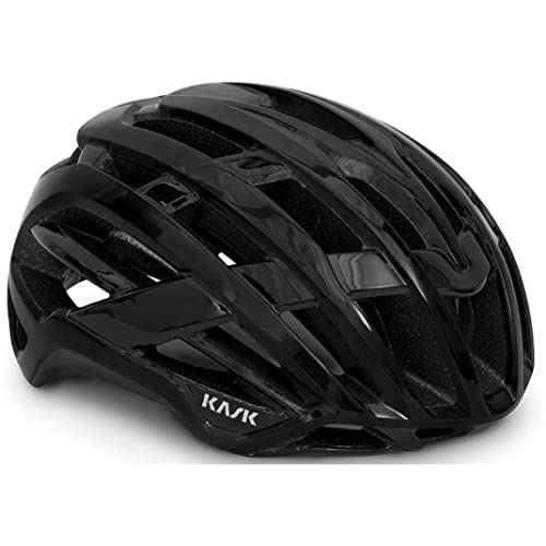 Kask Valegro - Casco para Bicicleta de Carretera, Unisex, Unisex Adulto, Color Negro, tamaño M - 48/58cm