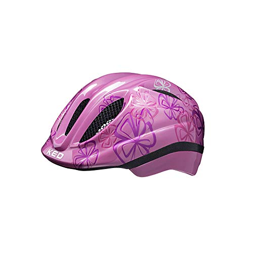 KED Meggy Trend - Casco de Bicicleta Niños - Rosa Contorno de la Cabeza XS | 44-49cm 2019