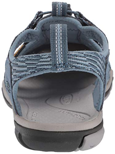 Keen Clearwater CNX, Zapatillas Impermeables Niñas, Mehrfarbig (Blue Mirage/Citadel 1020663), 35 EU