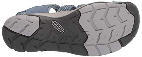 Keen Clearwater CNX, Zapatillas Impermeables Niñas, Mehrfarbig (Blue Mirage/Citadel 1020663), 35 EU