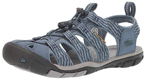 Keen Clearwater CNX, Zapatillas Impermeables Niñas, Mehrfarbig (Blue Mirage/Citadel 1020663), 35 EU