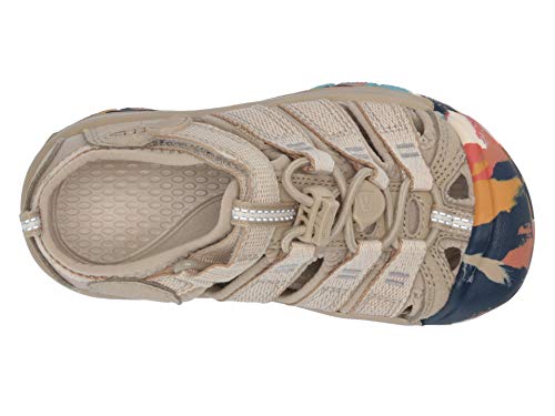 KEEN Newport H2 Sandalias para Unisex niños, Marrón (Safari/Multi), 35 EU