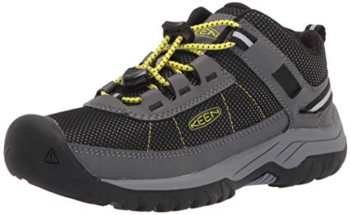 KEEN Targhee Sport-Y, Zapatos para Senderismo, Steel Grey/Evening Primrose, 34 EU