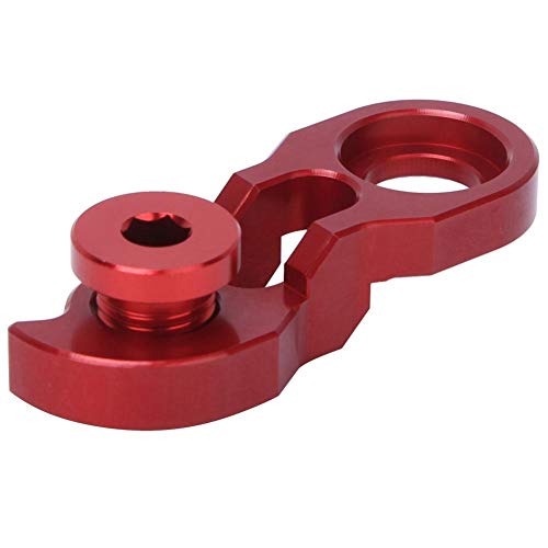 Keenso Patilla de Cambio, Convertidor para 34T-52T Accesorios(Rojo)