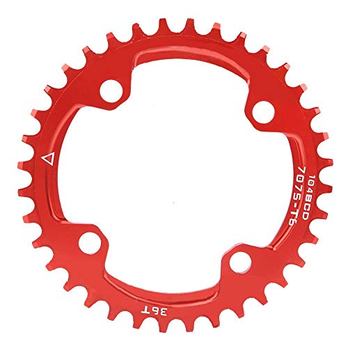 Keenso Platos para Bicicletas, 32/34/36 Dientes con BCD 104 (32T)