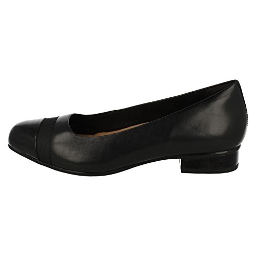 Keesha Clarks Ancho Casual Zapatos De Rosa Mujer 4 D (M) UK/ 37 EU Negro