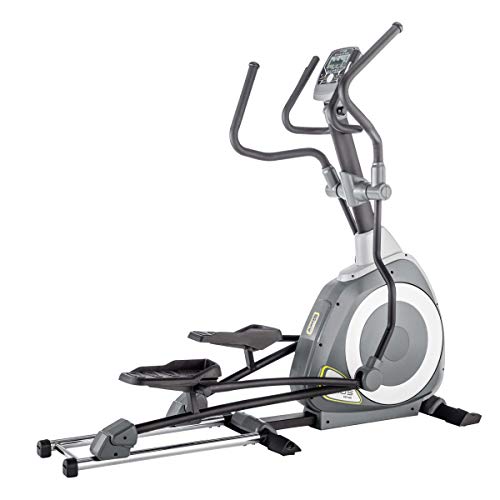 KETTLER Bicicletas elípticas Elipso P | 18 kg de Masa de Volante | 12 programas de Entrenamiento | 16 Niveles de Resistencia | Sistema de frenado magnético | Rodillos de Transporte