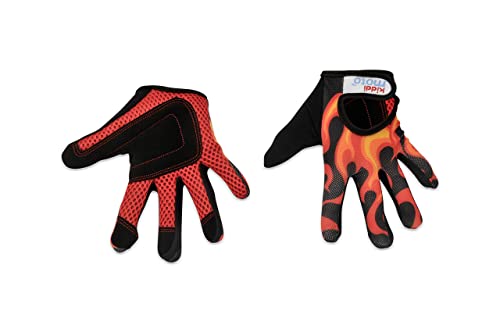 KIDDIMOTO Guantes de ciclismo para niños, para bicicleta, bicicleta de equilibrio, scooter y monopatín (guantes para niños) | Disponible en diferentes tamaños y diseños