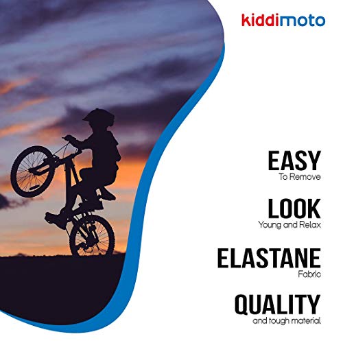 KIDDIMOTO Suzuki - Guantes de Ciclismo para niños, Transpirables, duraderos y cómodos, Antideslizantes para Bicicletas, y patinetas para niños, Disponibles en Diferentes diseños y tamaños (pequeño)