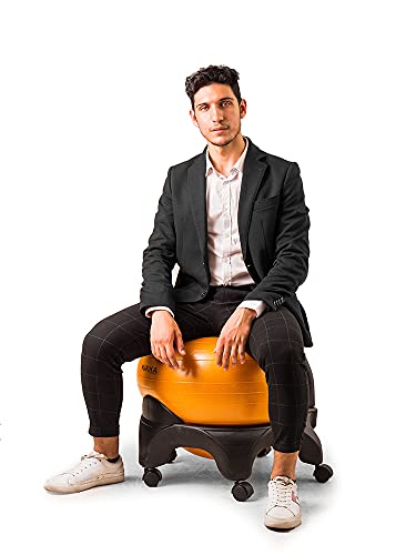 Kikka Active Chair 5, con 5 patas, de conformidad con el texto único, seguridad en el trabajo (azul)