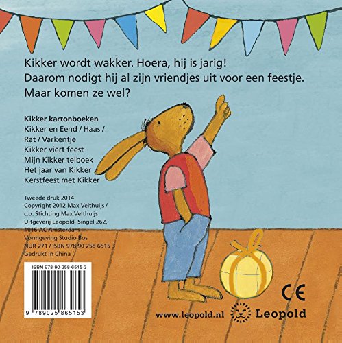 Kikker is jarig (Kikker kartonboekjes)