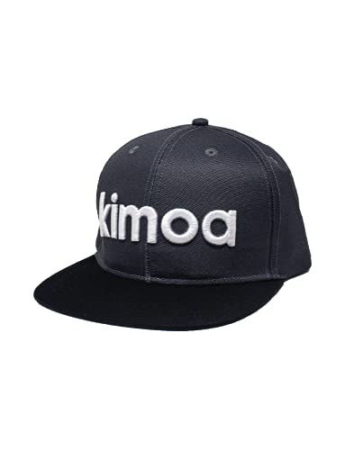 KIMOA Gorra Logo Gris, Talla única