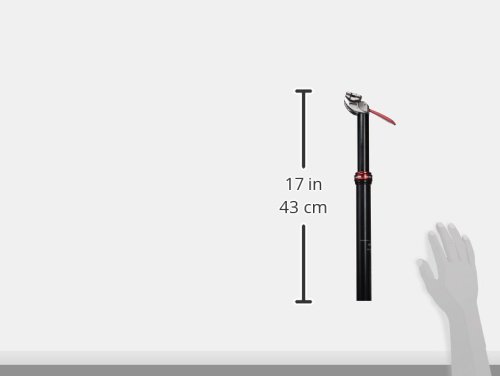 Kind Shock Dropzone, tija telescópica retrasada 30.9 x 420, 125mm