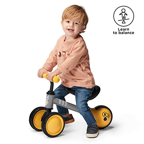Kinderkraft Bicicleta sin Pedales CUTIE, Triciclo, Ligera, Turquesa