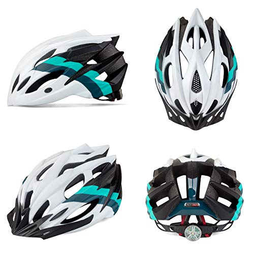 KING BIKE Casco de Bicicleta Casco de Bicicleta con Luz LED para Hombres Damas Casco En Los Cascos Artículos Deportivos Cascos de Bicicleta Ltd Racing Bike Mountain Shell Mountain Bike MTB