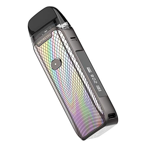 Kit original Vaporesso PM40 (plateado), batería de 1800 mah Cartucho de 2 ml Bobina GTX Cigarrillo electrónico 40w Pod AIO Vape Kit completo, sin nicotina