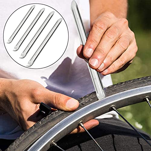 Kit Palanca de Neumáticos 8 Piezas Palancas para Desmontar Neumatico Palanca Llanta Coche Palanca de Neumático de Bicicleta para Reemplazo de Neumáticos de Motocicletas Automóviles Coche Eléctrico