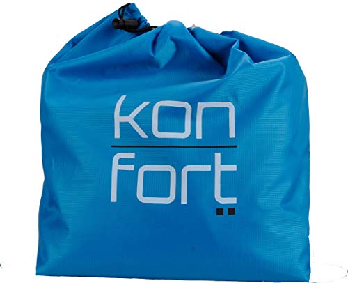 KON-FORT Funda Bicicleta Exterior Impermeable tejido Ripstop Plus Alta Gama, resistente y antidesgarro. Protección total Lluvia, Sol, Polvo para bicis de Montaña y Carretera