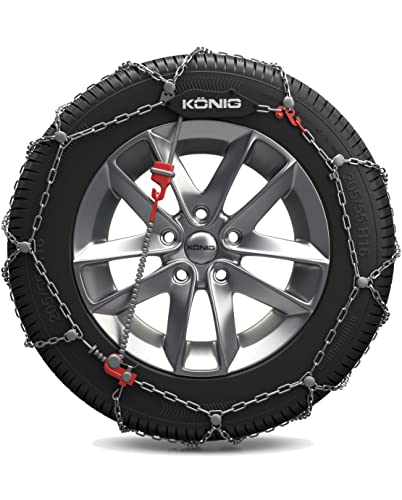 KÖNIG CG-9 104 Cadenas para la nieve, set de 2