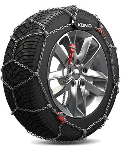 KÖNIG CG-9 104 Cadenas para la nieve, set de 2