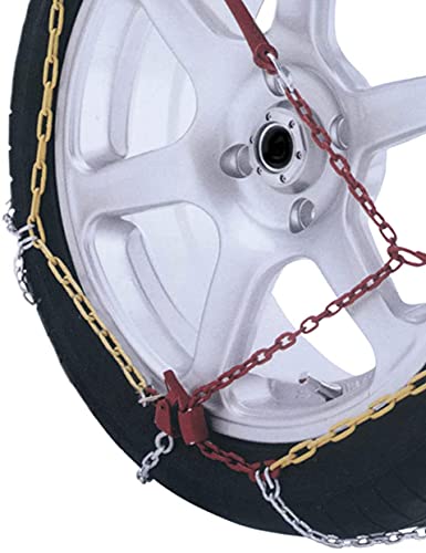 KRAWEHL Cadenas de Nieve Tipo Malla de Rombo Especiales para 4x4. Montaje Rápido con Aro Flexible. Antideslizantes, 2 Unidades. - 37