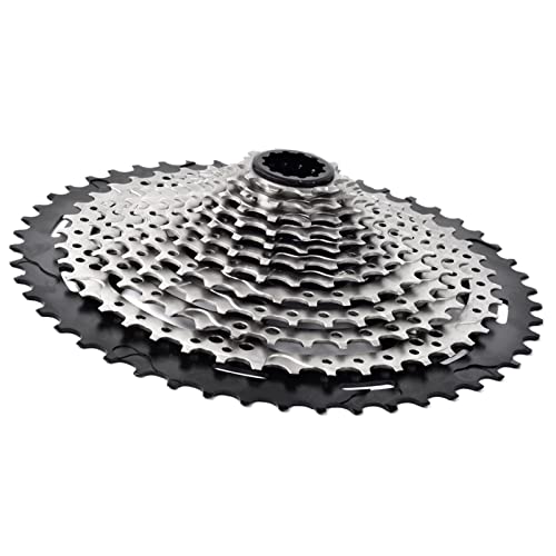 KRKNUMR Rueda Libre para Bicicleta MTB Cassette 12 Velocidad 10-50T Micro Spline Cassette M6100 10-50 Sprocket 12S 12V K7 PiñóN Cassette (Color : MS 12S 10-50T)