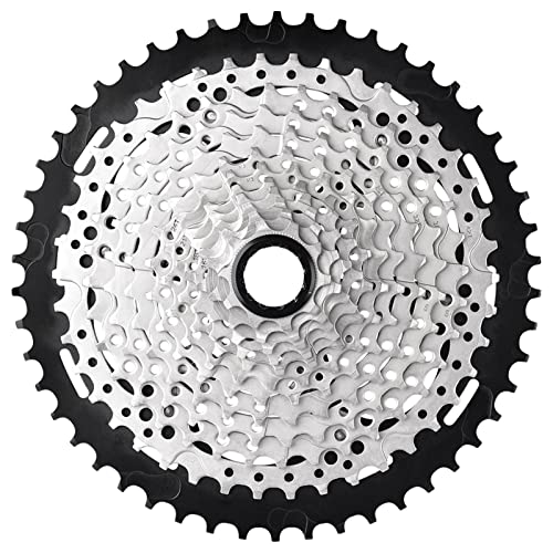 KRKNUMR Rueda Libre para Bicicleta MTB Cassette 12 Velocidad 10-50T Micro Spline Cassette M6100 10-50 Sprocket 12S 12V K7 PiñóN Cassette (Color : MS 12S 10-50T)