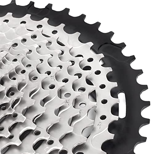 KRKNUMR Rueda Libre para Bicicleta MTB Cassette 12 Velocidad 10-50T Micro Spline Cassette M6100 10-50 Sprocket 12S 12V K7 PiñóN Cassette (Color : MS 12S 10-50T)