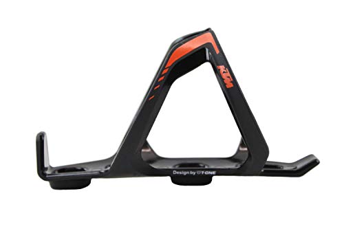 KTM Bike Wing II - Soporte para botellas de bicicleta, color negro y naranja