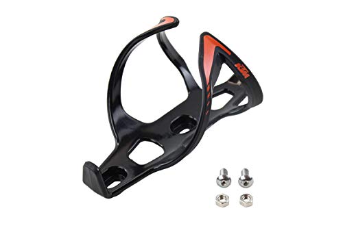 KTM Bike Wing II - Soporte para botellas de bicicleta, color negro y naranja