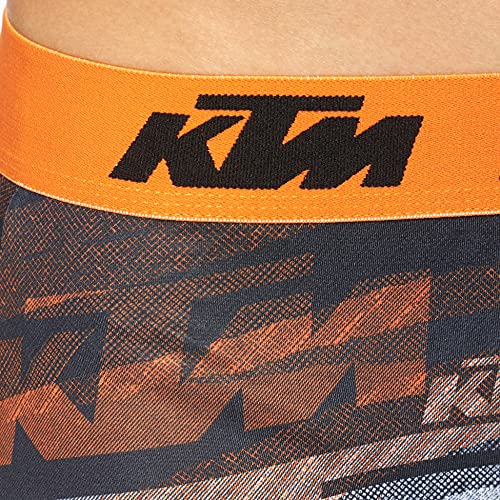 KTM Calzoncillos Estampados Motorbike para Hombre, Pack 5 PK2607, XXL