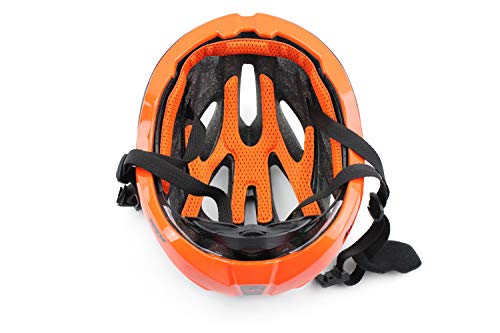 KTM Casco Factory Team negro mate/naranja brillante, talla 53-58