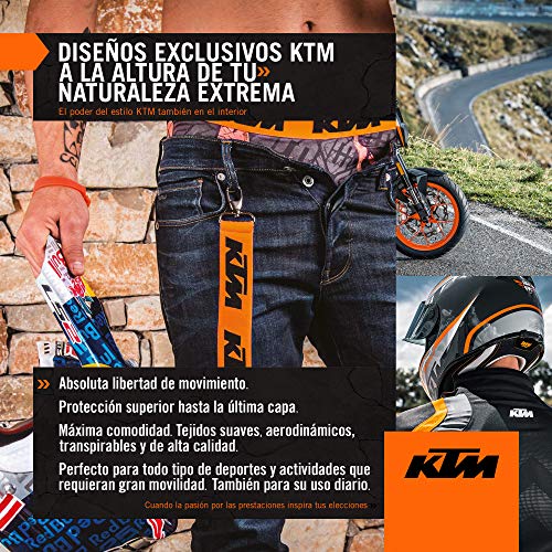 KTM PK1605-X Talla XL: Set 2 Boxer Microfibra (92% poliéster-8% Elastano) -Multicolor, Pack De 02 Pk1605, Hombre