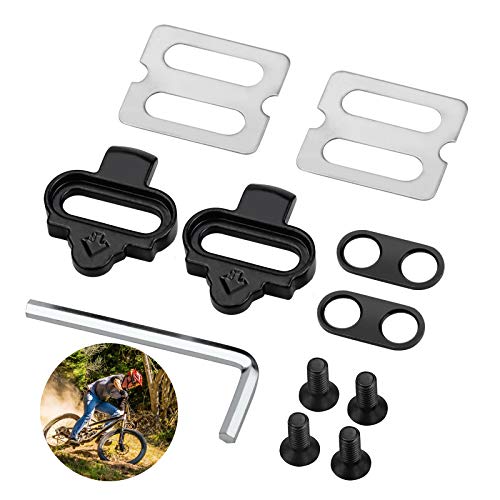 Kupink Calas MTB SPD Pedales Autobloqueantes Juego Tacos para Bicicleta Montaña para Shimano SPD