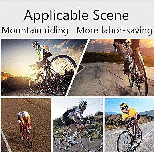 KUXUAN Calzado de Ciclismo Antideslizante Calzado de Bicicleta de Carretera y montaña de Fibra de Carbono Transpirable para Hombre y Mujer, Calzado Deportivo asistido,Black-39EU