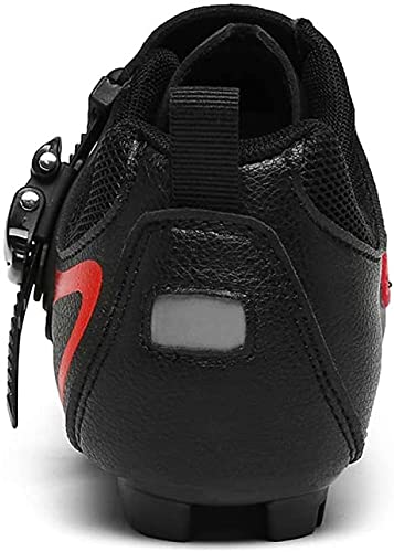 KUXUAN Zapatillas de Ciclismo para Hombre Mujer Ideal para Mountain Cyclo Cross Country XC Bikes In Incluido,B-9UK=(265mm)=43EU