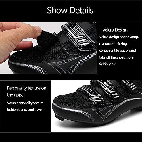 KUXUAN Zapatillas de Ciclismo SPD MTB para Hombre Mujer Ideal para Mountain Cyclo Cross Country XC Bikes en Incluido,Red-UK5=38EU=US6