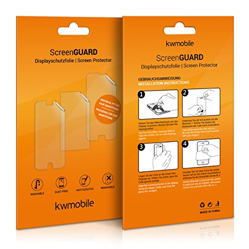 kwmobile 3X Protector de Pantalla Compatible con Bosch Purion - Pack de Protectores para Dispositivo de Bicicleta eléctrica