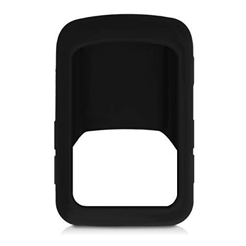 kwmobile Carcasa GPS Compatible con Bryton Aero 60 - Funda de Silicona para navegdor de Bici - Negro