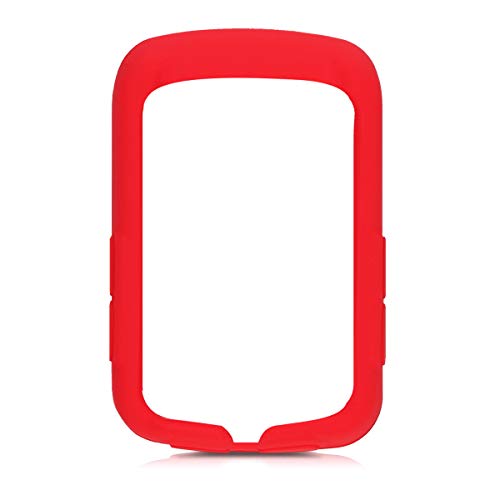 kwmobile Carcasa GPS Compatible con Bryton Rider 410/450 - Funda de Silicona para navegdor de Bici - Rojo