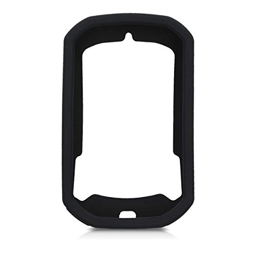 kwmobile Carcasa GPS Compatible con Bryton Rider 420/320 - Funda de Silicona para navegdor de Bici - Negro