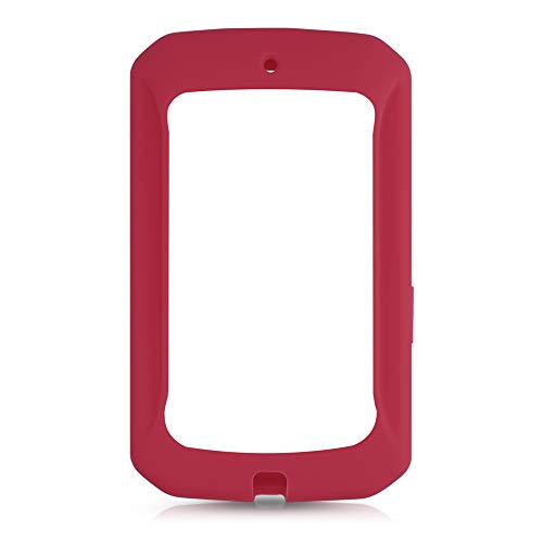 kwmobile Carcasa GPS Compatible con Bryton Rider 860 - Funda de Silicona para navegdor de Bici - Rojo