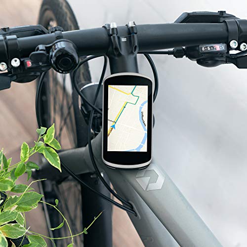 kwmobile Soporte de Manillar de Bicicleta Compatible con Garmin Edge/Bryton Rider/CatEye - 1x Soportes para GPS en Rojo