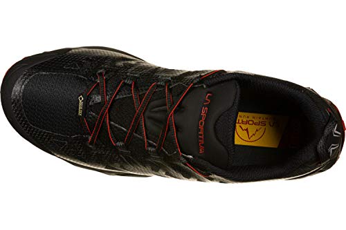 LA SPORTIVA Akyra GTX, Zapatillas de Running Hombre, Black/Poppy, 41 EU