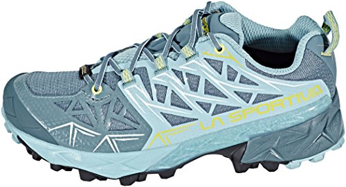 LA SPORTIVA Akyra Woman GTX Slate/Sulphur, Zapatillas de Running Mujer, 37.5 EU