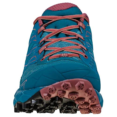 LA SPORTIVA Akyra Woman, Zapatillas de Trail Running Mujer, Ink/Rouge, 40 EU